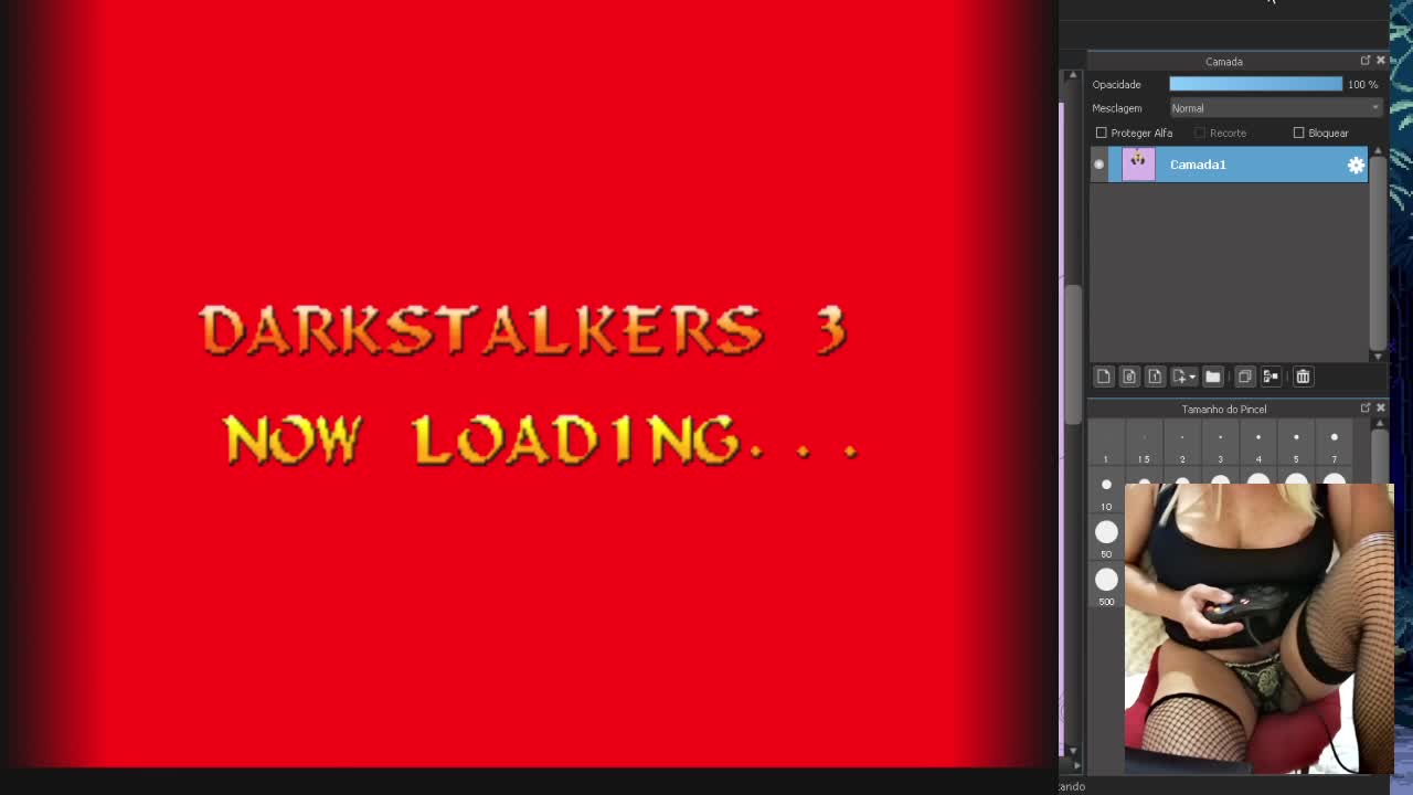 Sexy Playing Darkstalkers 3