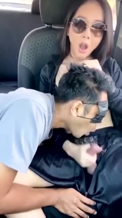 ladyboy cum in guy mouth