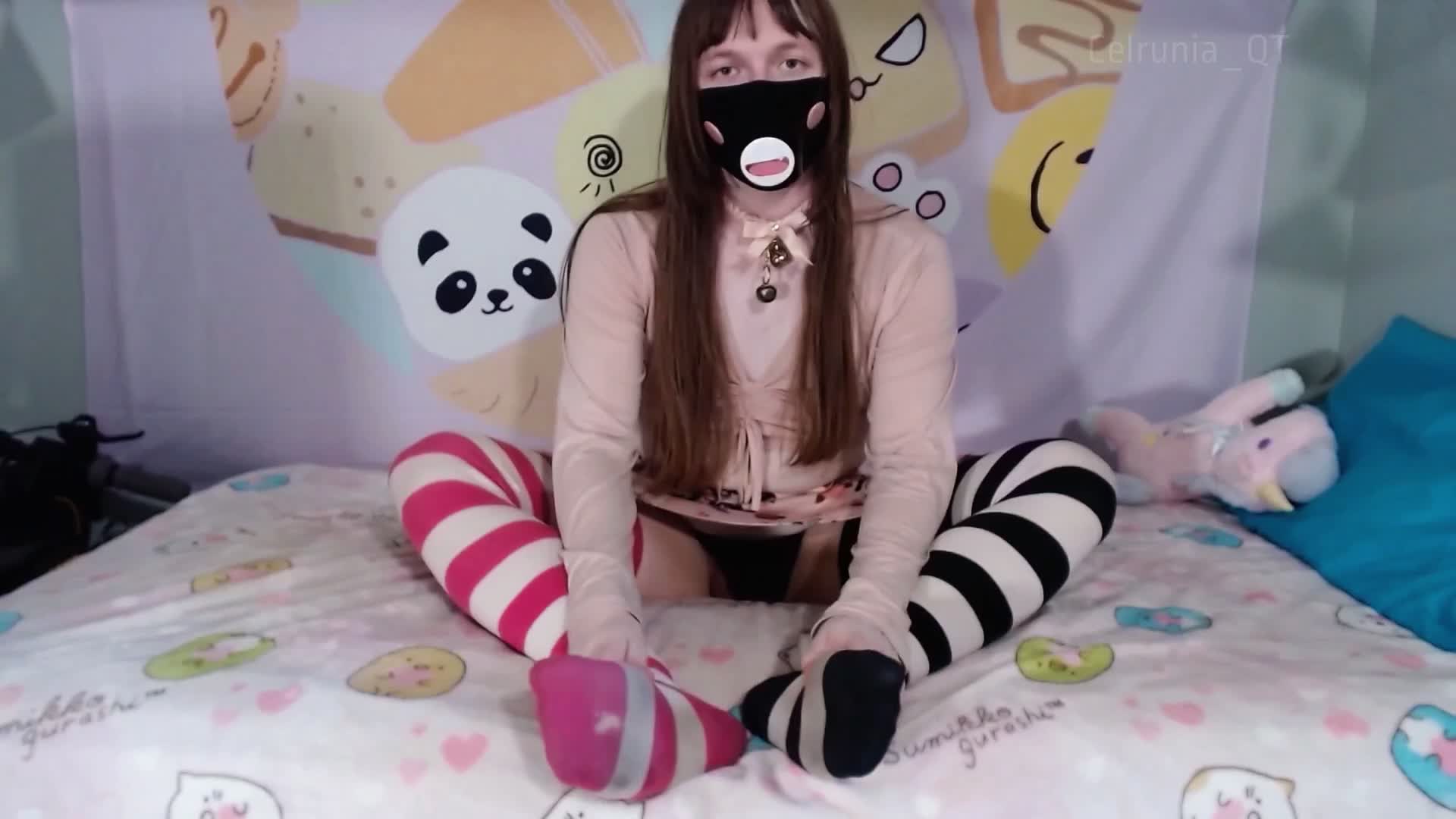 Bratty Femboy Sock Gagging POV! (Teaser)