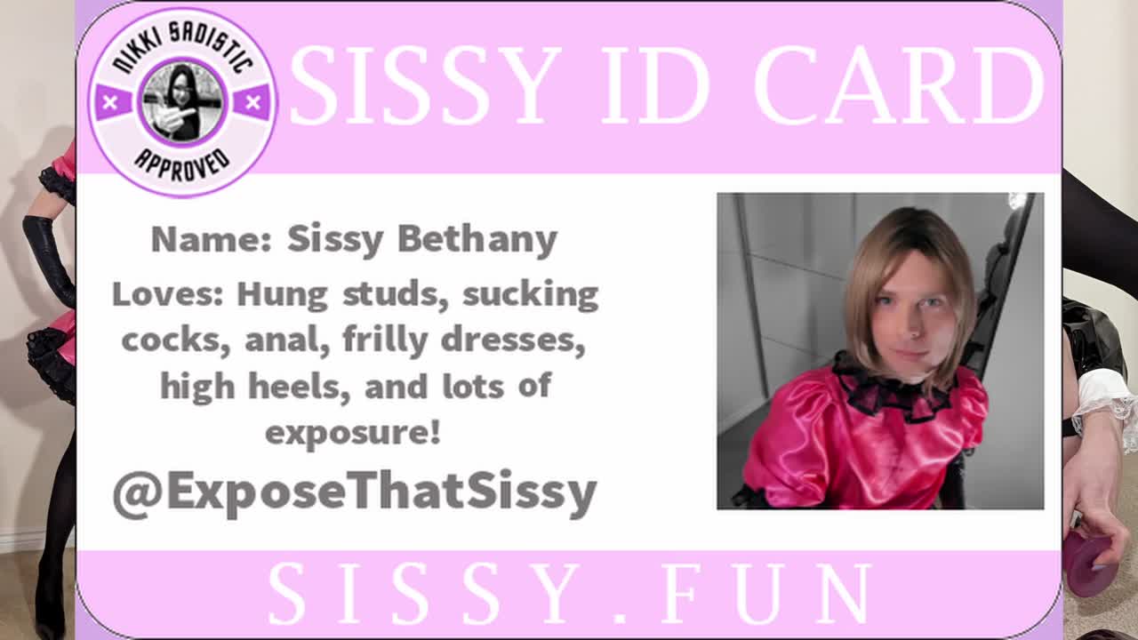 Exposed Sissy Bethany Slideshow